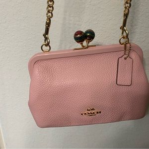 COACH Authentic blush small purse. Used only a few times.